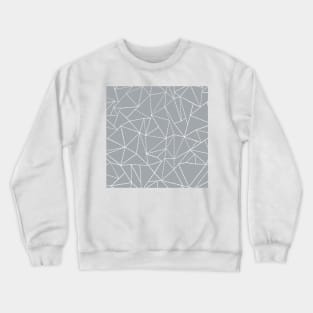 Ab Dotted Lines 2 Grey Crewneck Sweatshirt